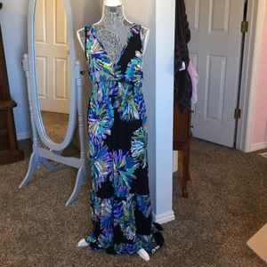 Multicolored maxi dress